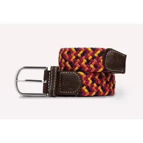 Swole Panda - Ladies Orange/Yellow Zigzag  Woven Recycled Belt