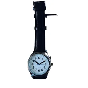 Talking Men's Watch Black band