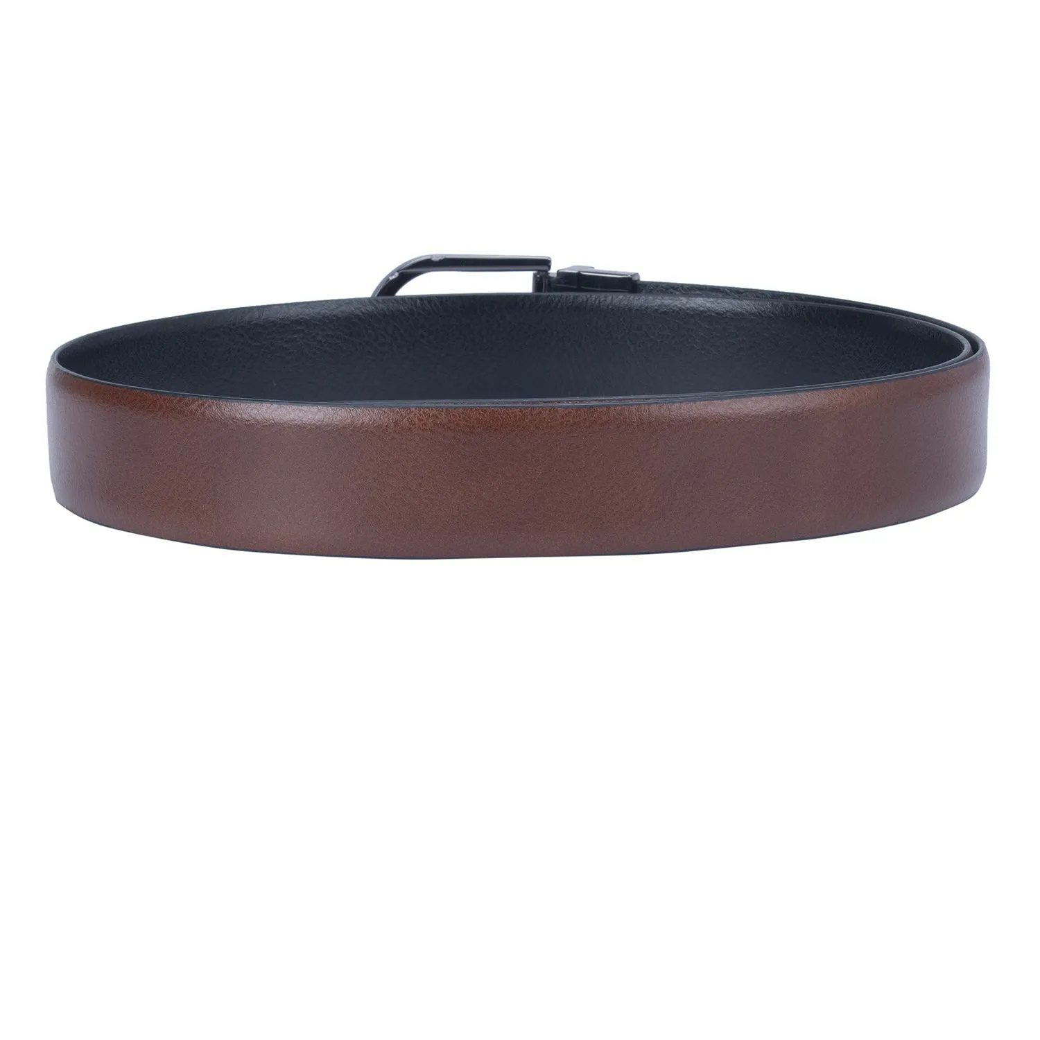 Tan Wax Reversible Men's Belt