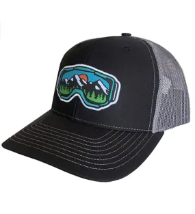ThreadBound Outdoor Trucker Hat  - Snow Goggle Design