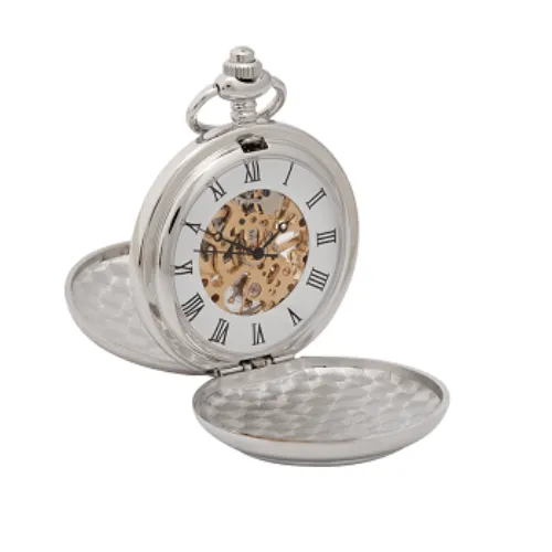 Three Thistle Mechanical Pocket Watch PW102M