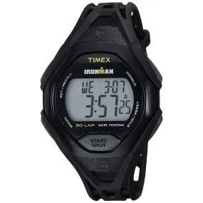 Timex Men's TW5M10400 Ironman Sleek Black Resin Watch