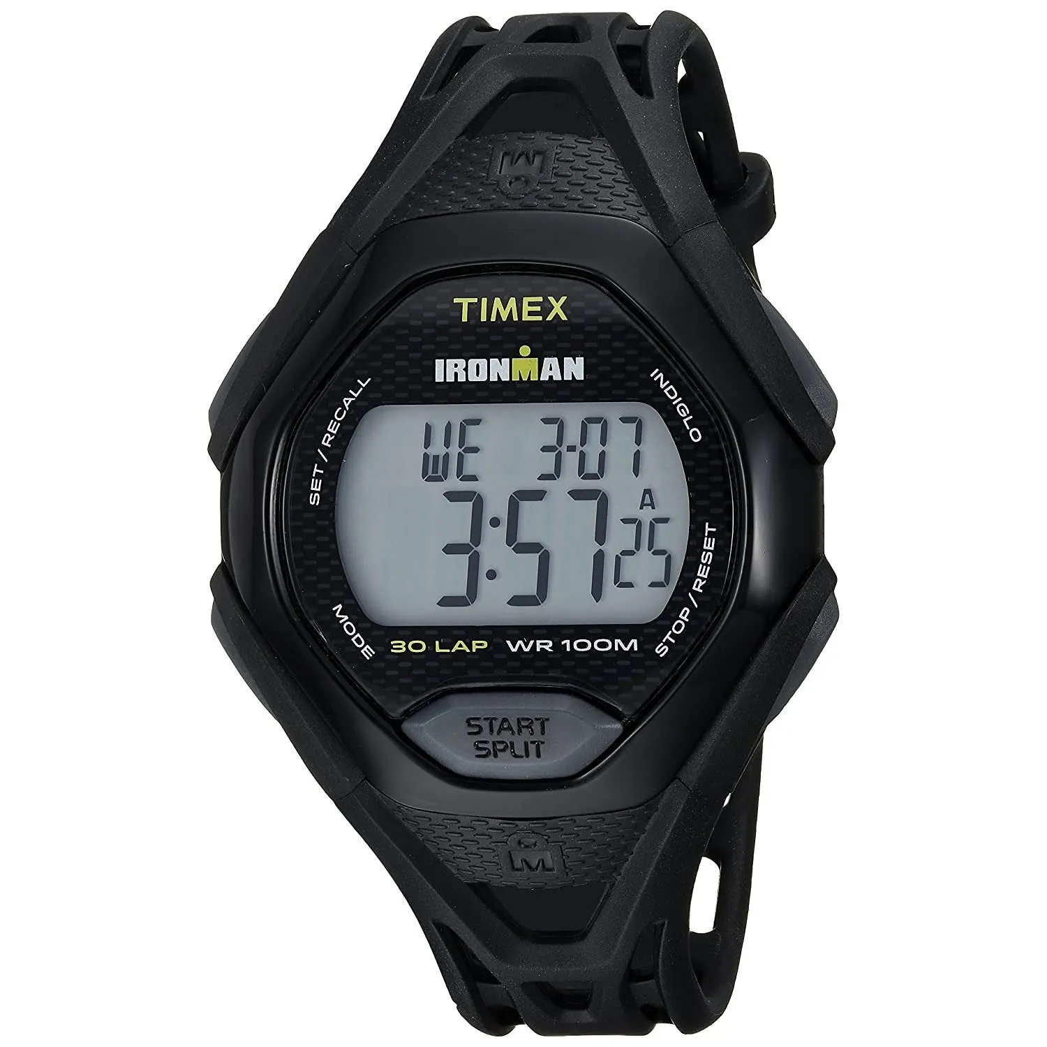 Timex Men's TW5M10400 Ironman Sleek Black Resin Watch