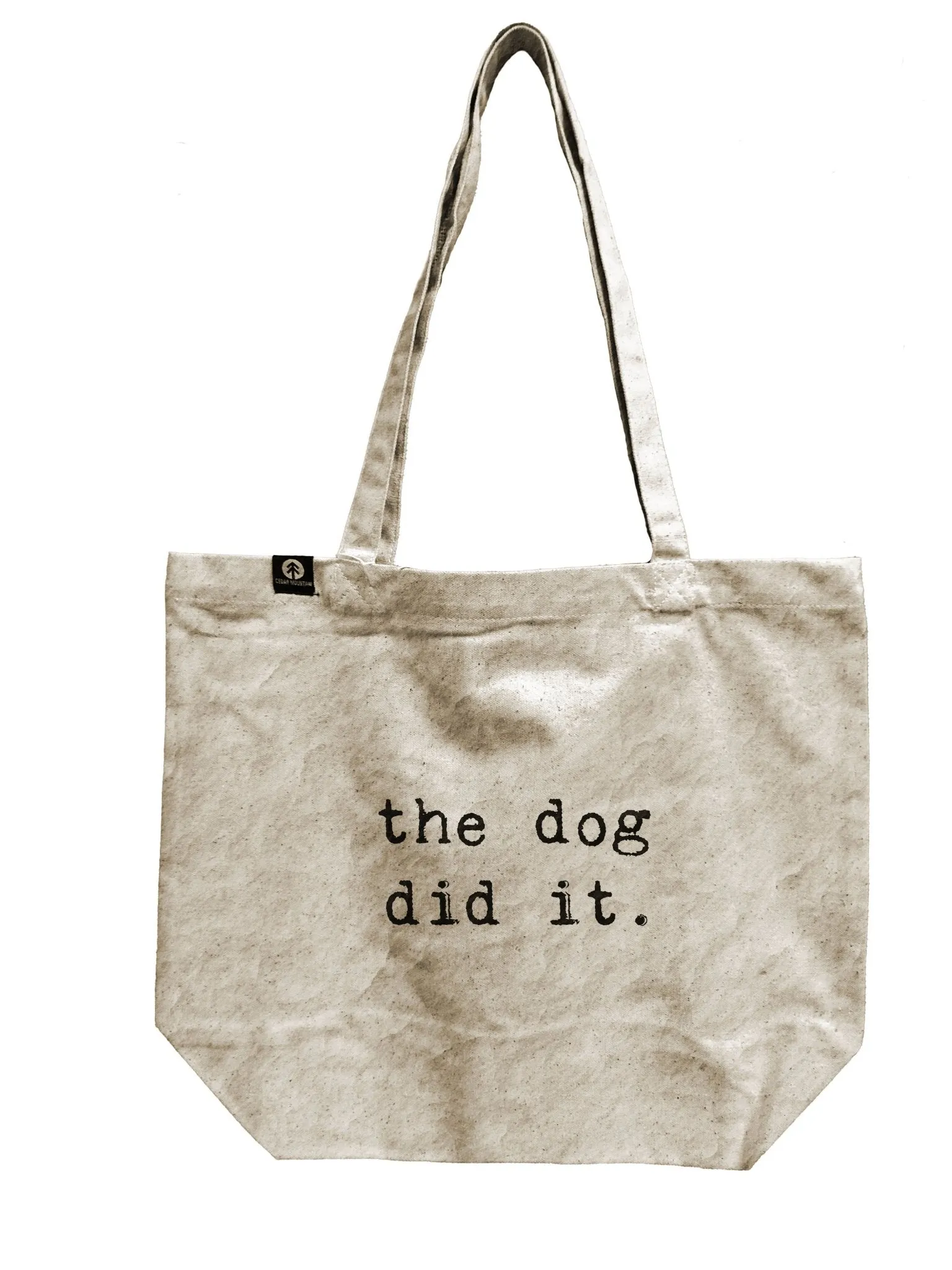 Tote Bag - The Dog Did It