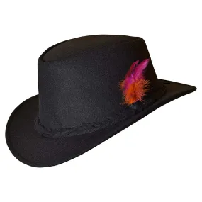 Traditional Oktoberfest outfit Bavarian Hat Black