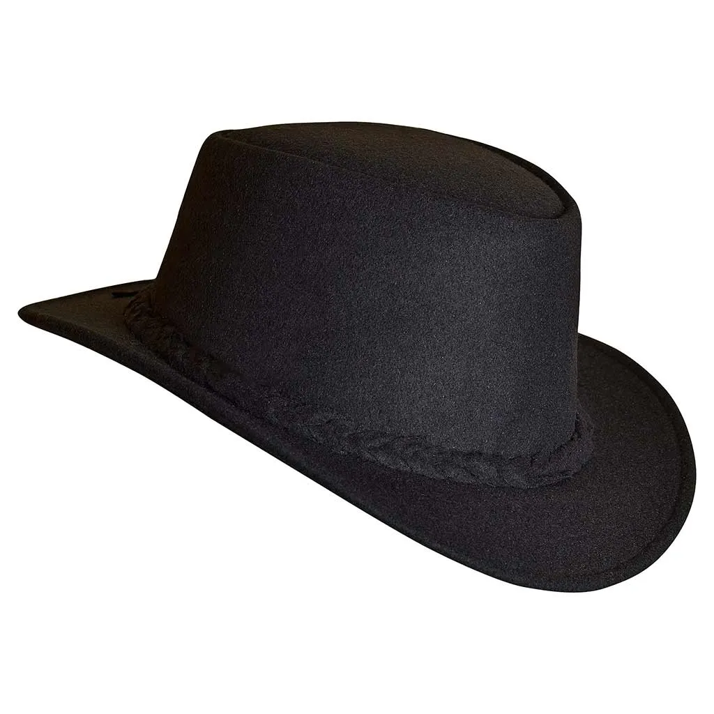 Traditional Oktoberfest outfit Bavarian Hat Black