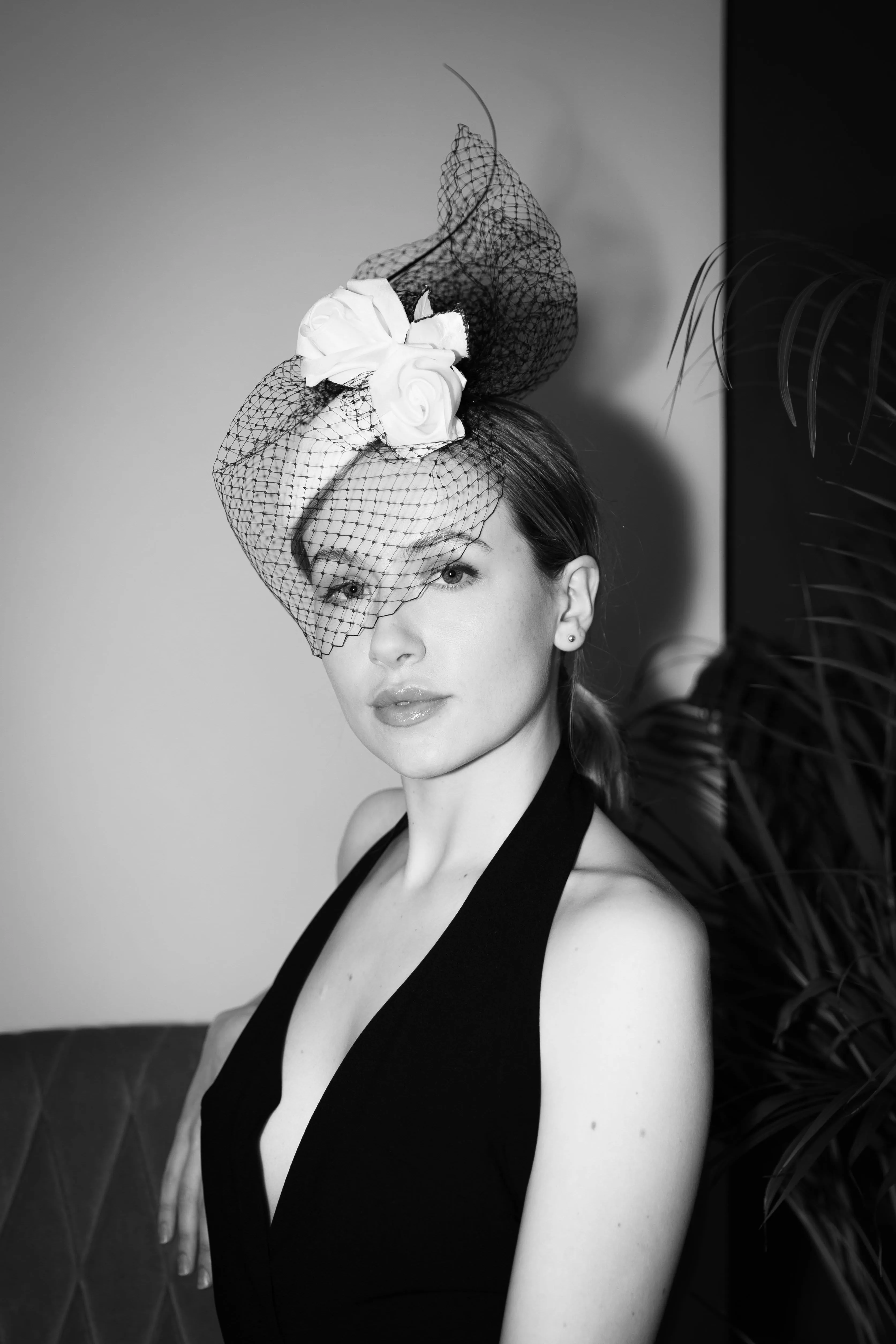 Veiled Hat - Selene