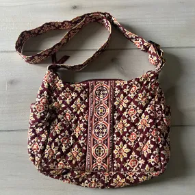 Vera Bradley Medallion Maroon Crossbody Handbag