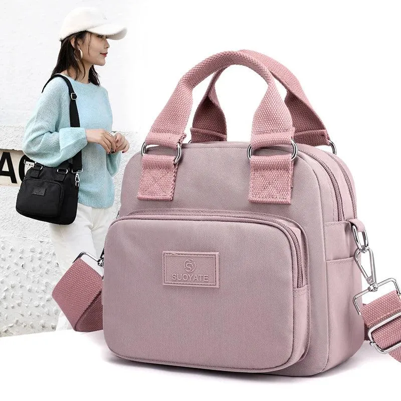 Versatile Crossbody Travel Handbag for Ladies – High-Quality Tote Shoulder Bag