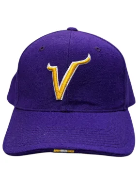 Vintage 90s NFL Nike Minnesota Vikings Purple Fitted Hat