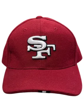 Vintage 90s NFL Nike San Francisco 49ers Red Fitted Hat