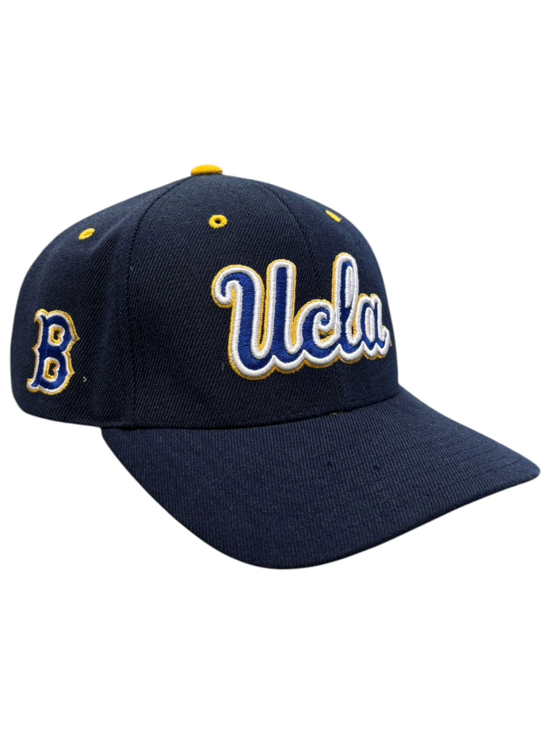 Vintage Colosseum Athletics UCLA Bruins Script Navy Strapback Hat