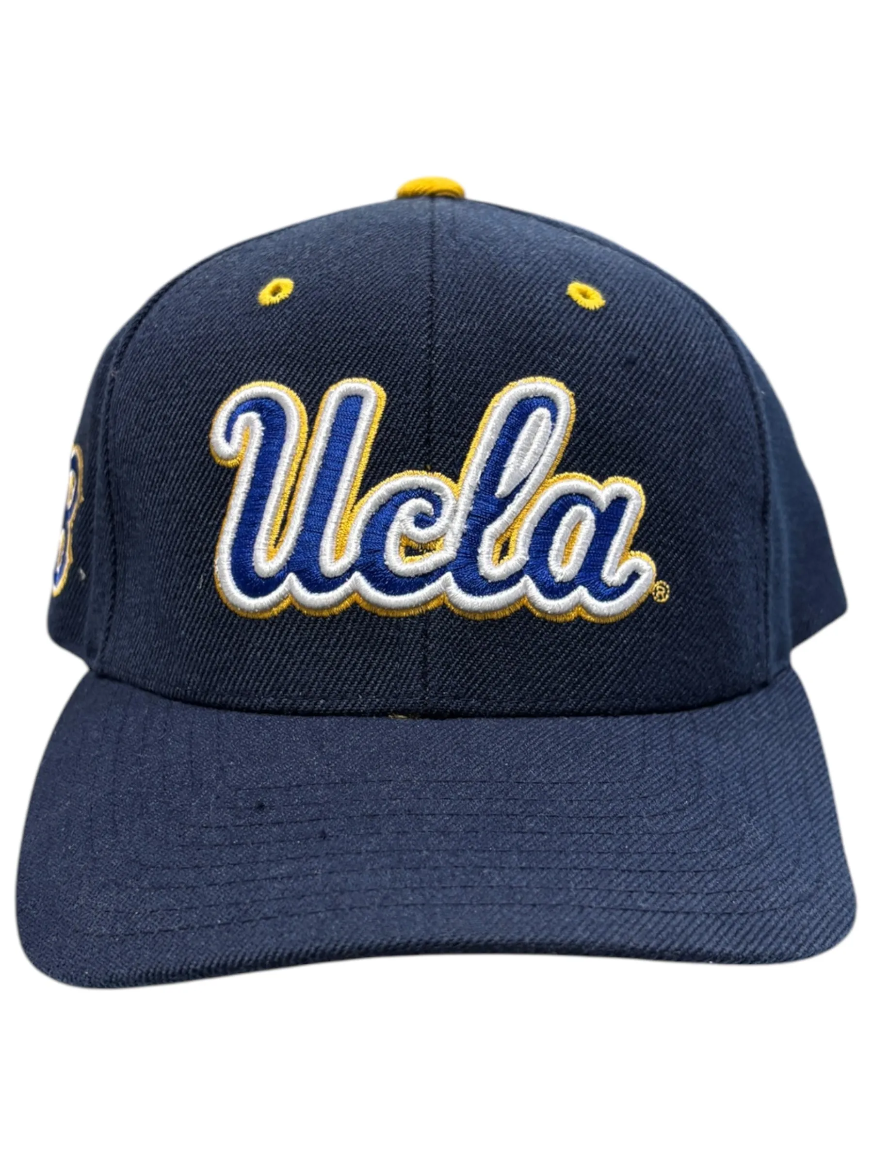Vintage Colosseum Athletics UCLA Bruins Script Navy Strapback Hat