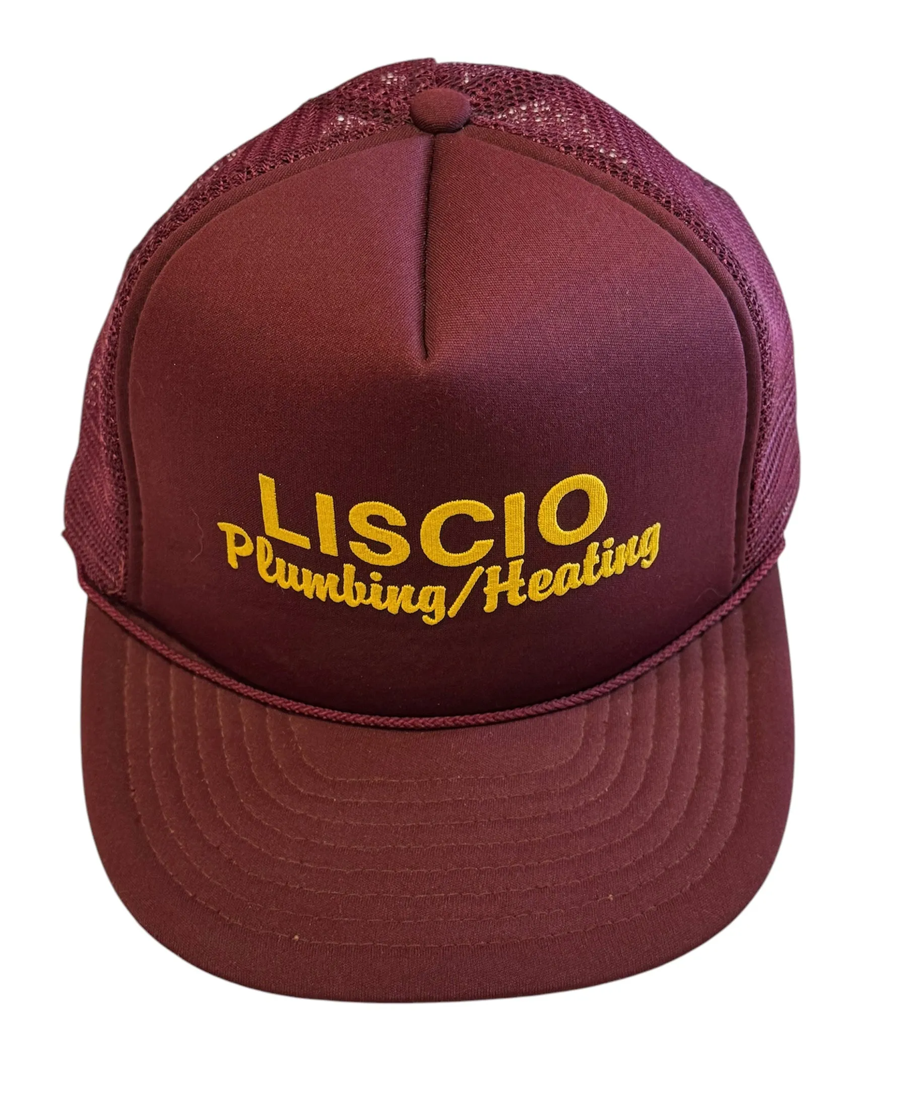 Vintage LISCIO Plumbing Trucker Hat