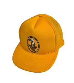 Vintage Yellow Golden Goose Casino Trucker Hat