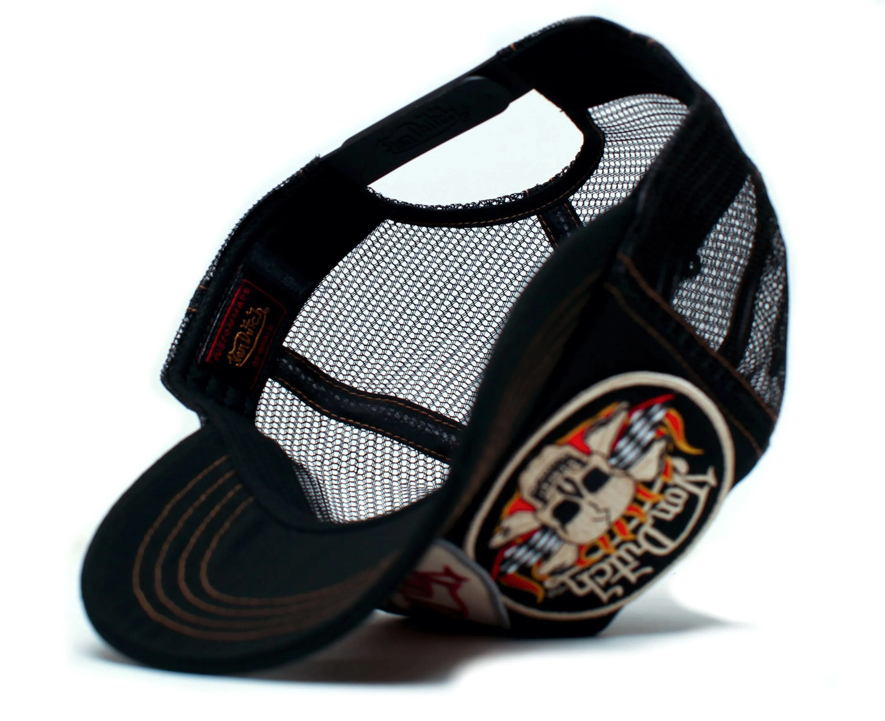 Von Dutch Originals Black two patch Hat Vintage (2005) Cap