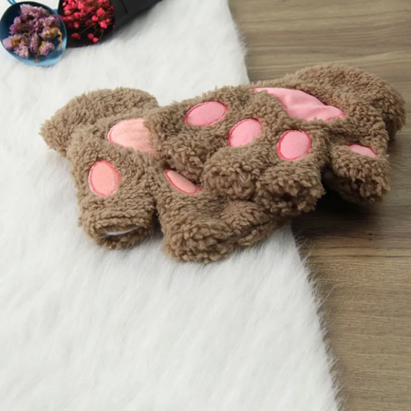Warm Bear Paw Gloves