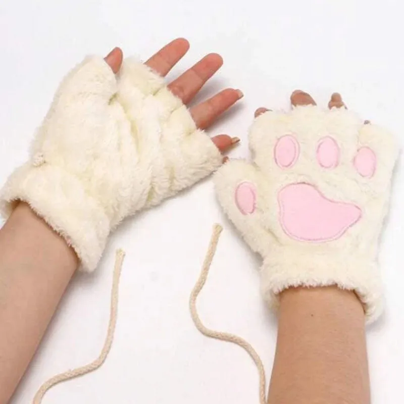 Warm Bear Paw Gloves