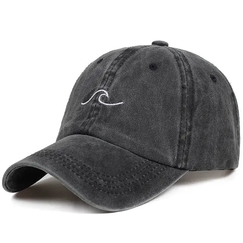 Wave Denim Cap
