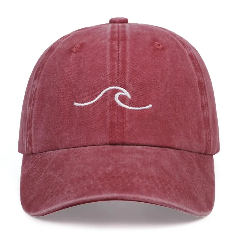 Wave Denim Cap