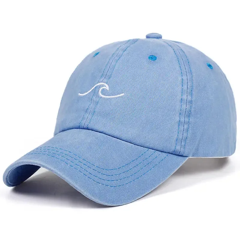 Wave Denim Cap
