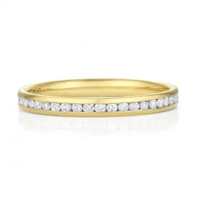 Wedding Band 18ct Gold Diamond Eternity Ring WQ228/I