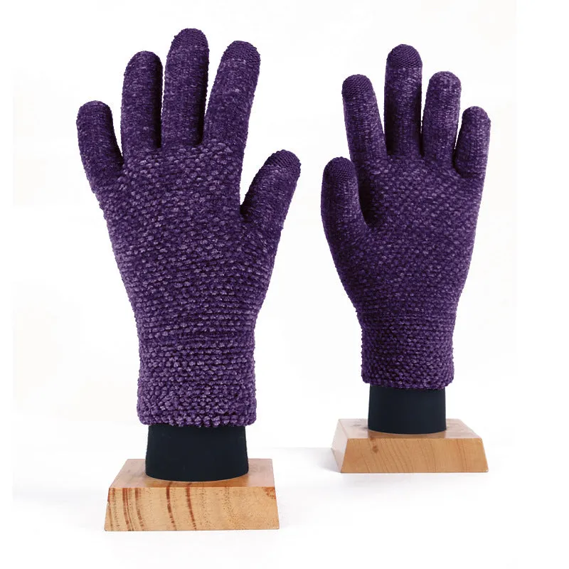 Wholesale Touch Screen Gloves Winter Outdoor Cold-proof Warm Knitted Gloves