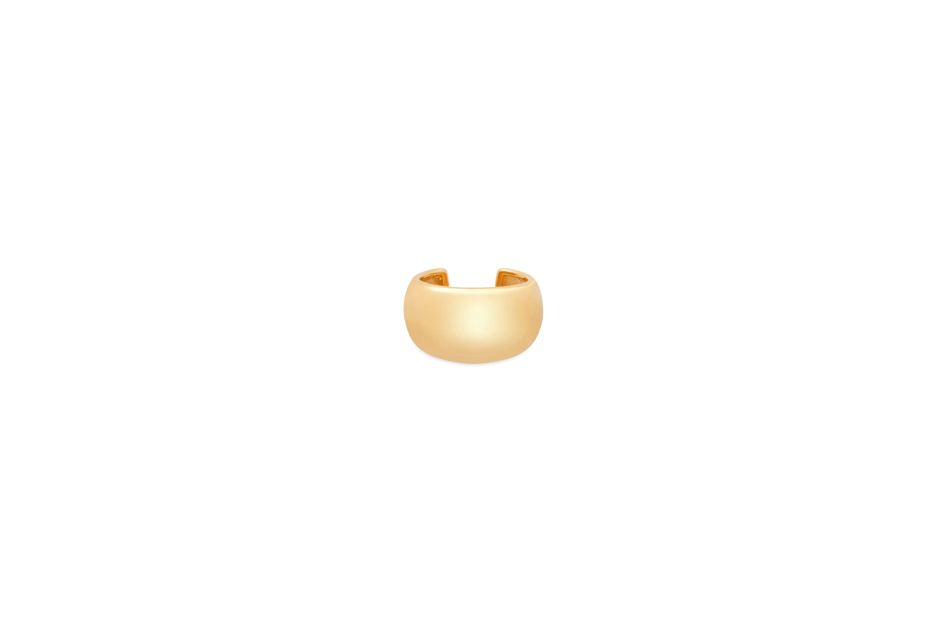 Wide Gold Ear Cuff