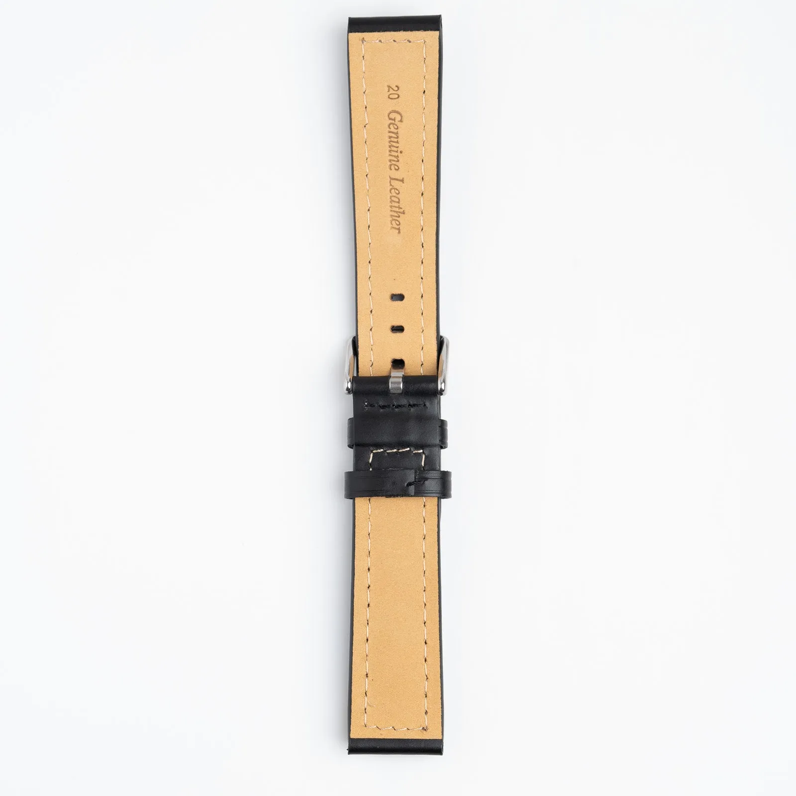 Windsor Bold Black Watch Strap