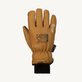 Winter Gloves - Superior Glove Endura® Deluxe Ergonomic Elastic Back/Oilbloc Grain Goatskin Leather/WaterStop 378GOBDTK