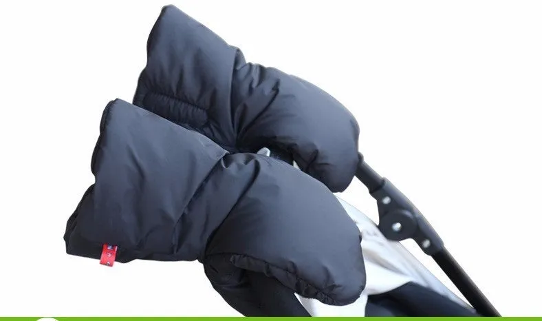 Winter pram hand muff baby warm  Fleece hand cover Muff Glove