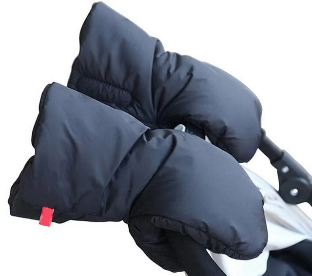 Winter pram hand muff baby warm  Fleece hand cover Muff Glove