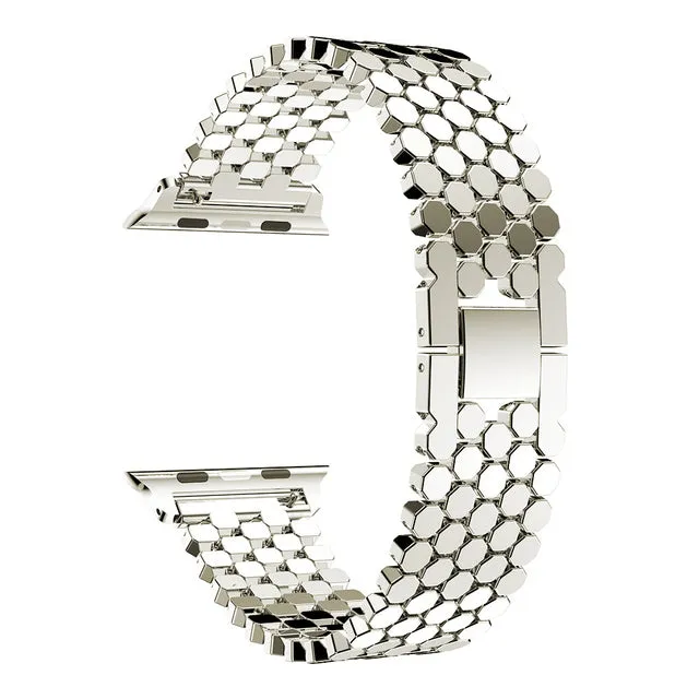 women apple watch gold band
