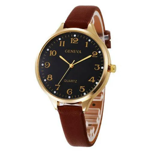 Women’s Bracelet Faux Leather Wrist Watch