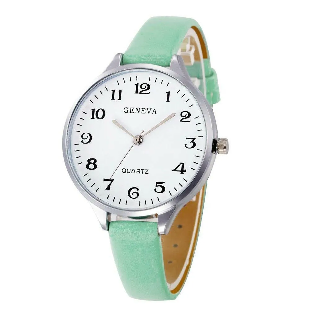 Women’s Bracelet Faux Leather Wrist Watch