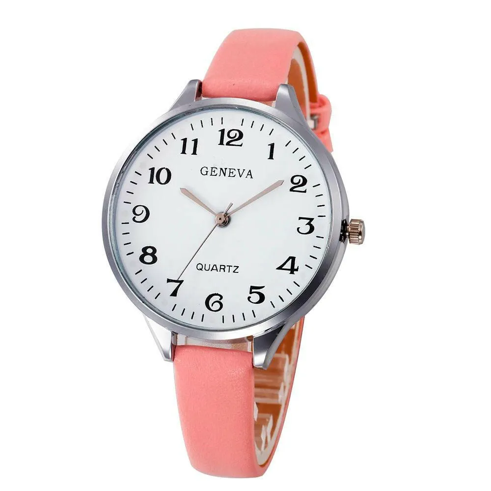 Women’s Bracelet Faux Leather Wrist Watch