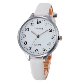 Women’s Bracelet Faux Leather Wrist Watch