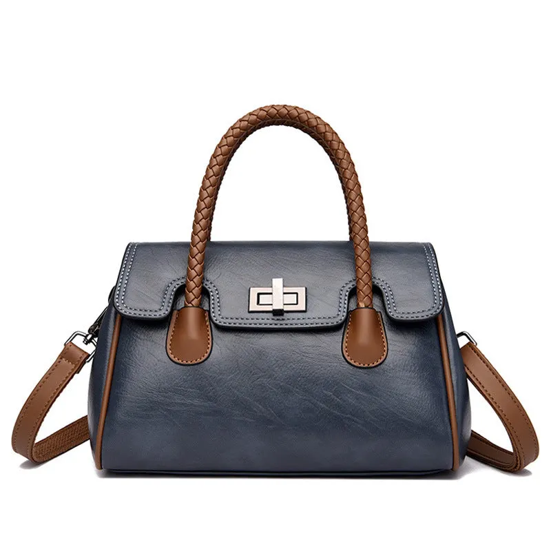 Women's Leather Versatile Stylish Bag