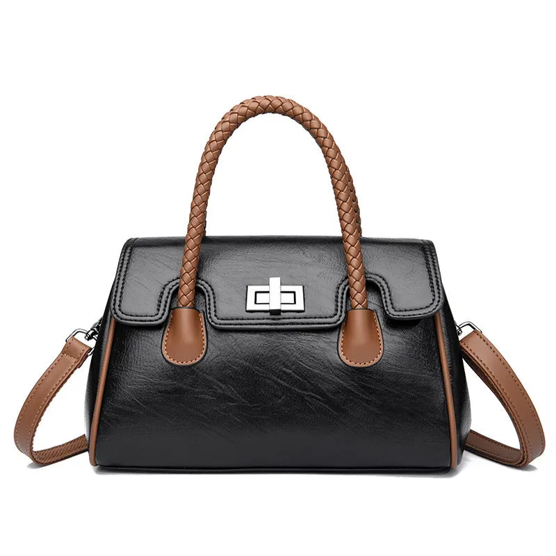 Women's Leather Versatile Stylish Bag
