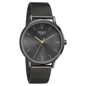 WW2460 Sonata Sleek Date Mesh Chain Watch 7131NM01