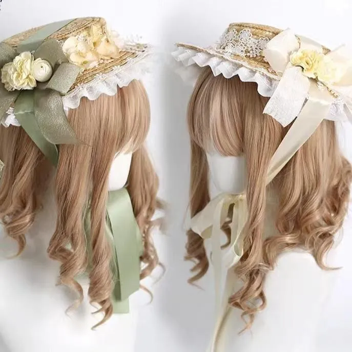 Xiaogui~Muliti-Color Elegant Flower Wedding Hat