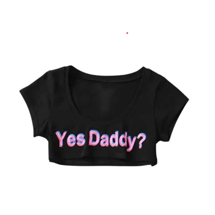 Yes Daddy Crop Tee